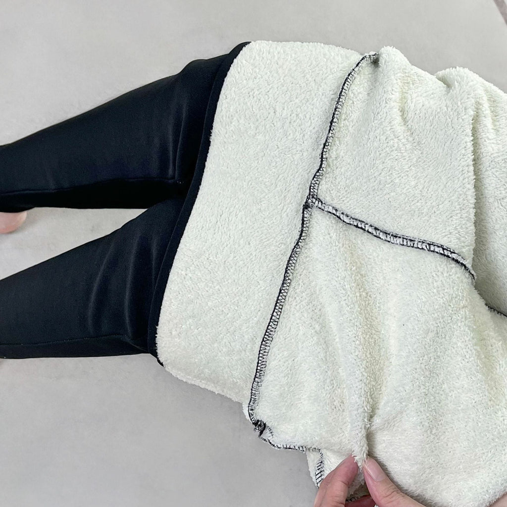 Valenzora | Lovely Fleece High Waist Wool Leggings