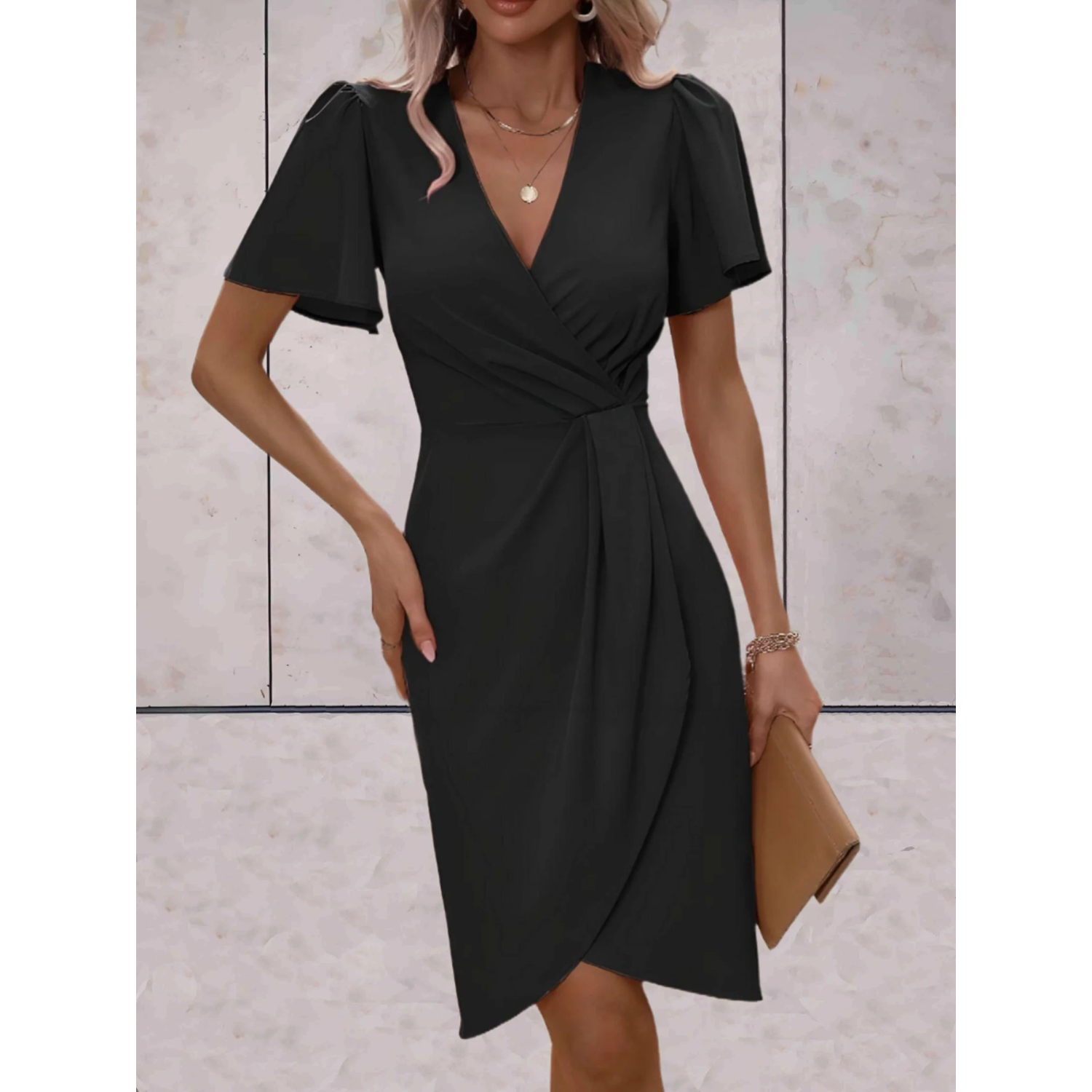 Valenzora | Elegant wrap dress