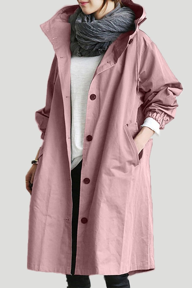 Valenzora | Women's hooded trench coat