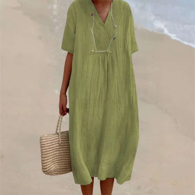 Valenzora | Comfortable linen dress