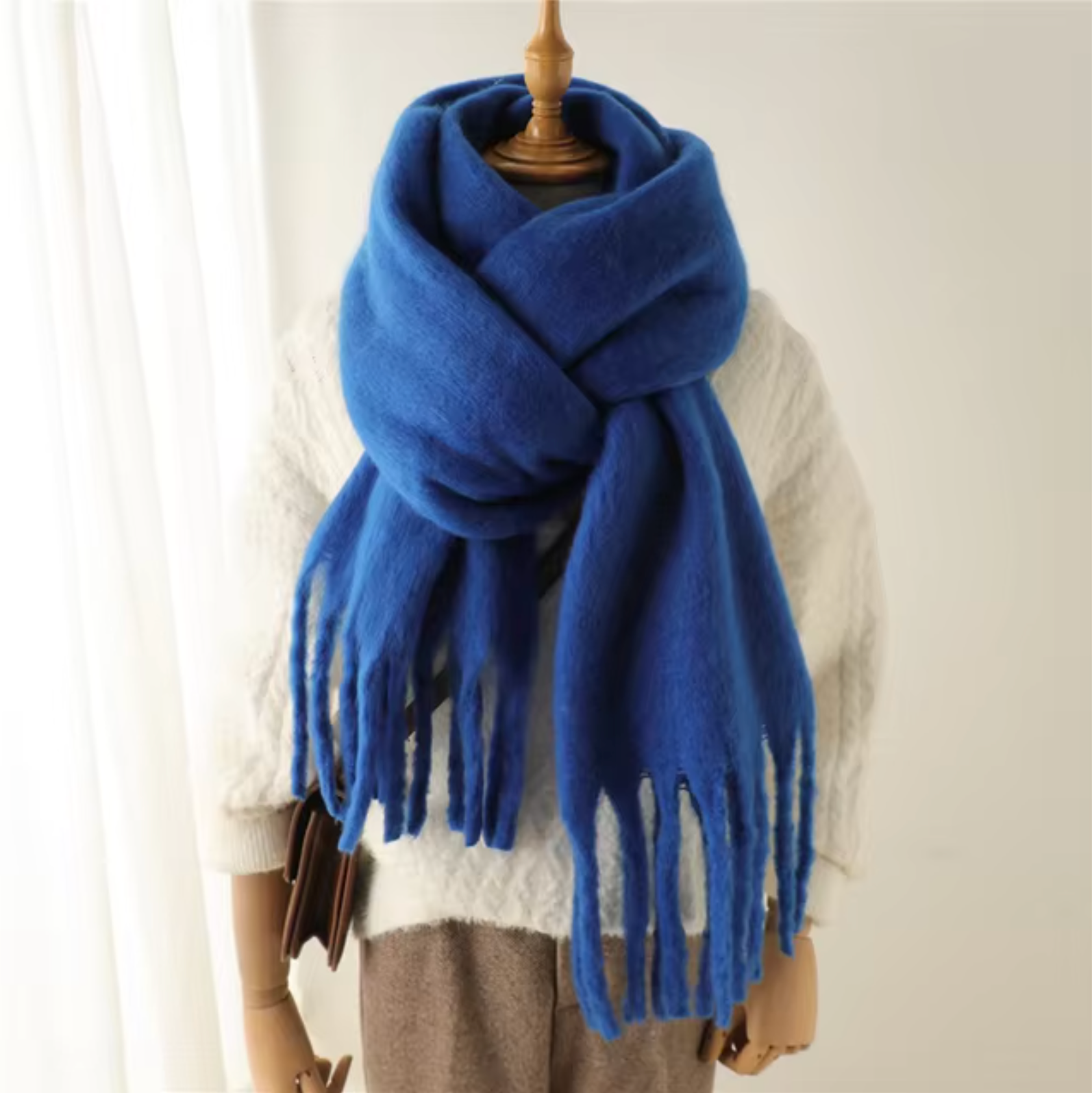 Valenzora | Cashmere winter scarf