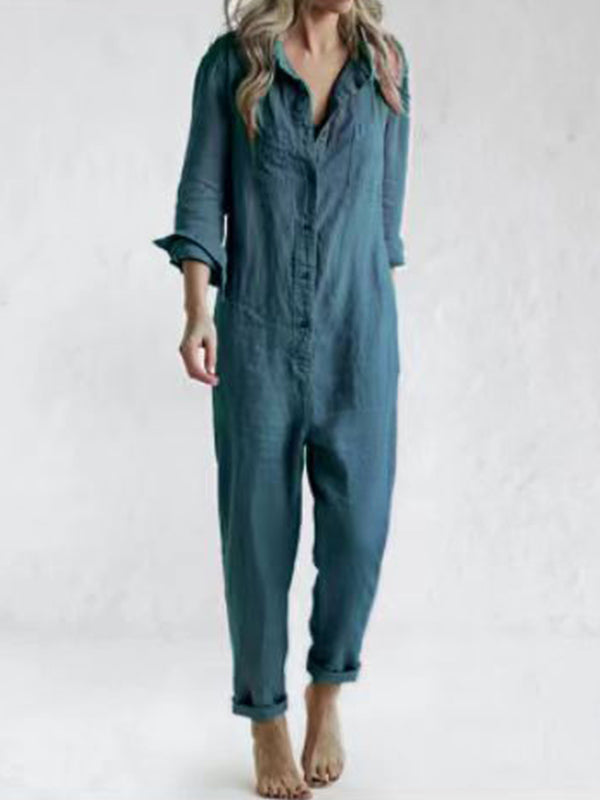 Valenzora - Long-sleeved jumpsuit