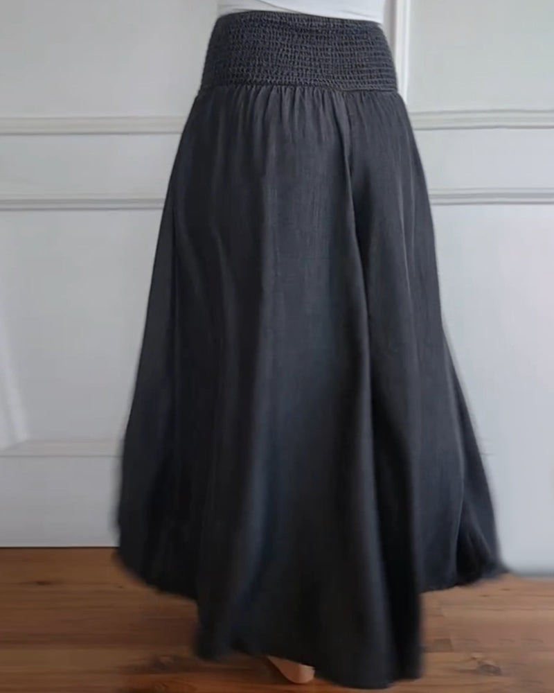 Valenzora | High-waisted baggy trousers for women