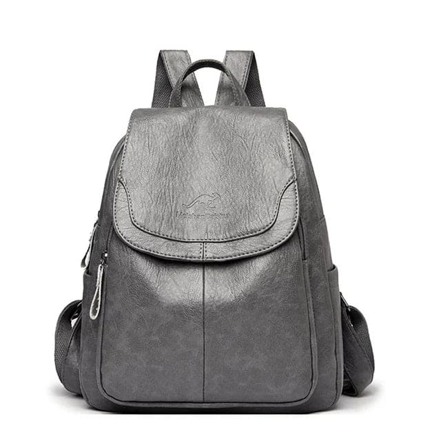 Valenzora | Anti-theft leather backpack for stylish women
