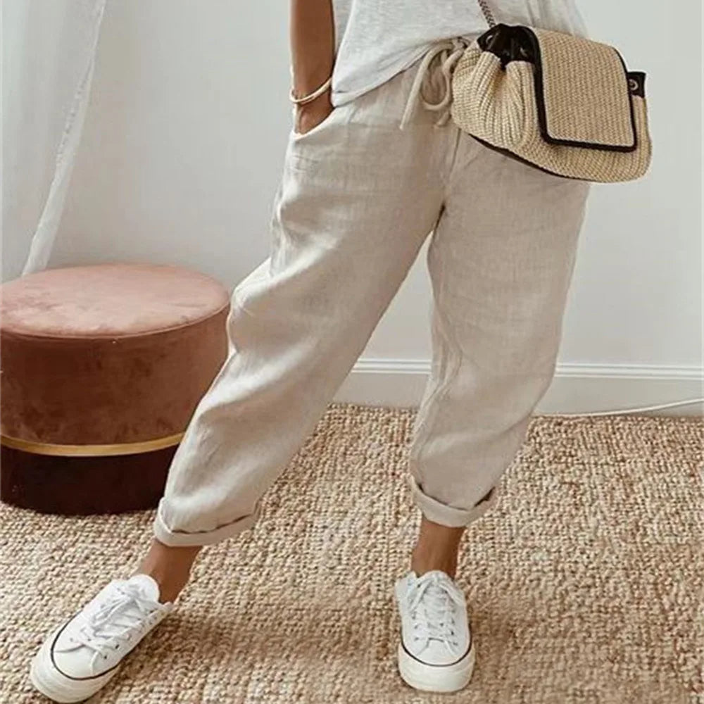 Valenzora | Comfortable linen trousers