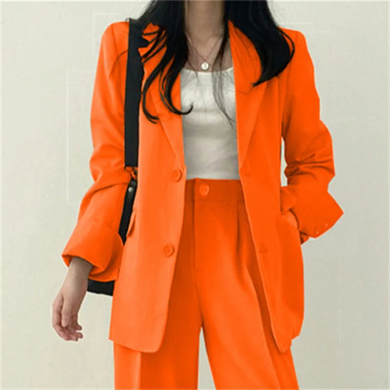 Valenzora | Long women's blazer with wide lapels and relaxed fit