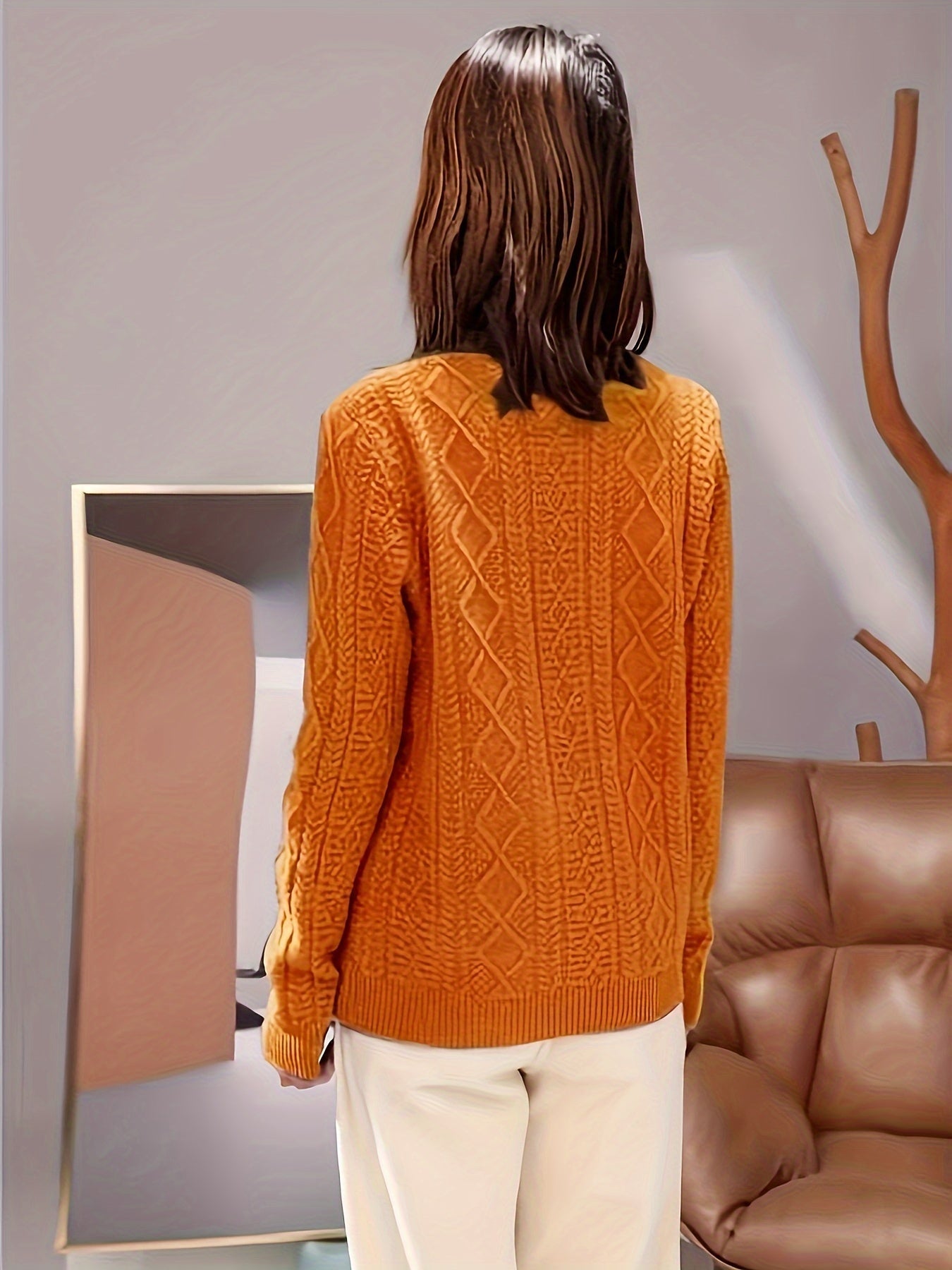 Valenzora | Bequemer Pullover aus Strickwolle