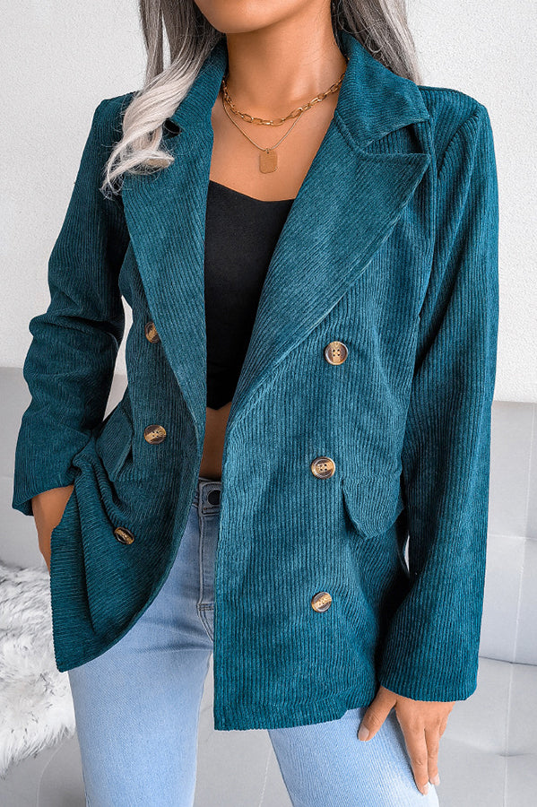 Valenzora | Front Page News Corduroy Blazer