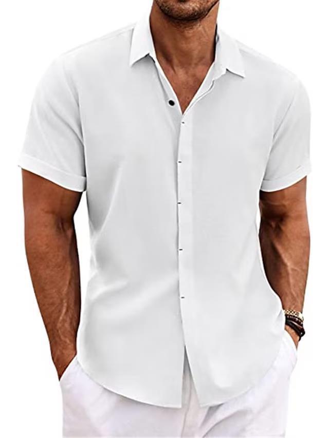 Valenzora | Short-sleeved shirt made of vegan microfiber