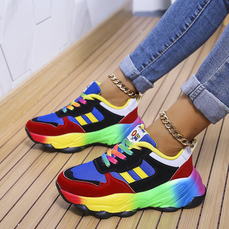Colorful, stylish and comfortable sneakers