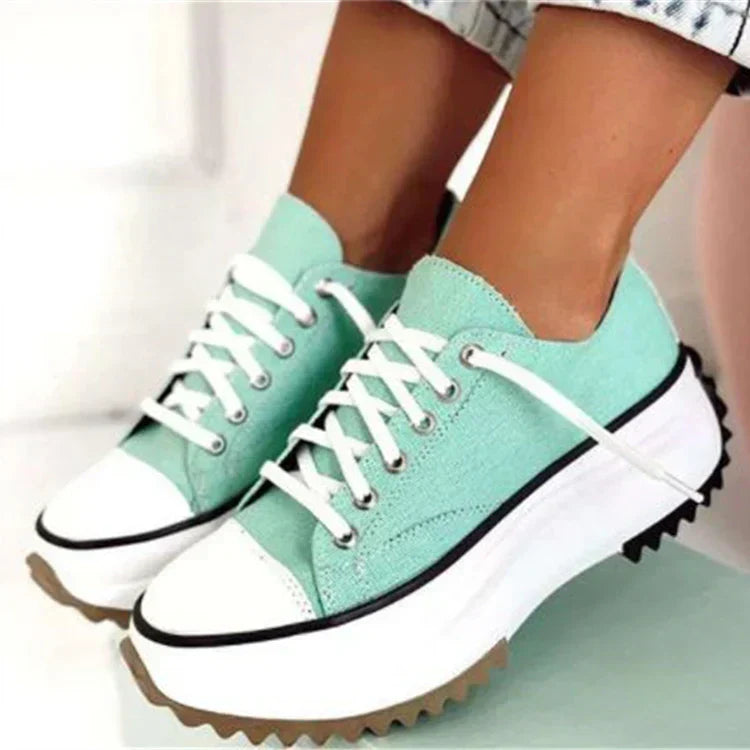 Bequeme Plateau-Sneaker für Damen