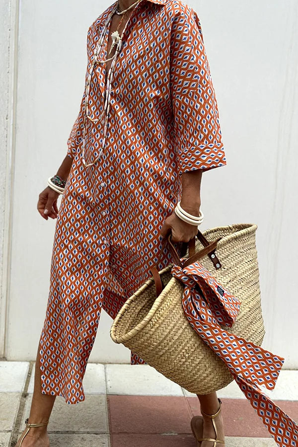 Valenzora | Airy summer dress with floral pattern