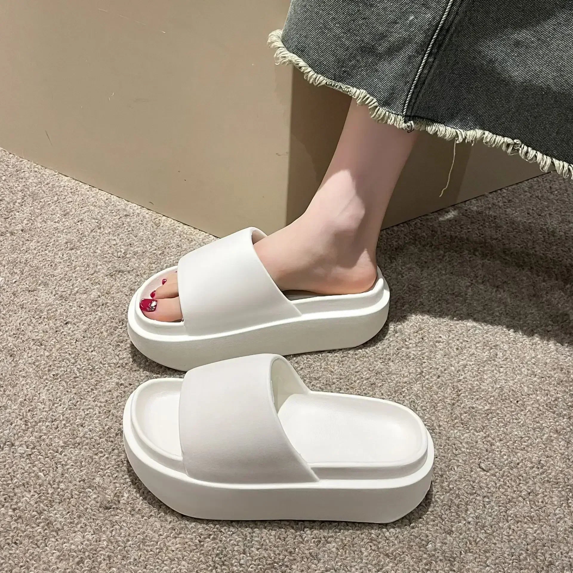 Valenzora - Non-slip elevated platform EVA slippers for women