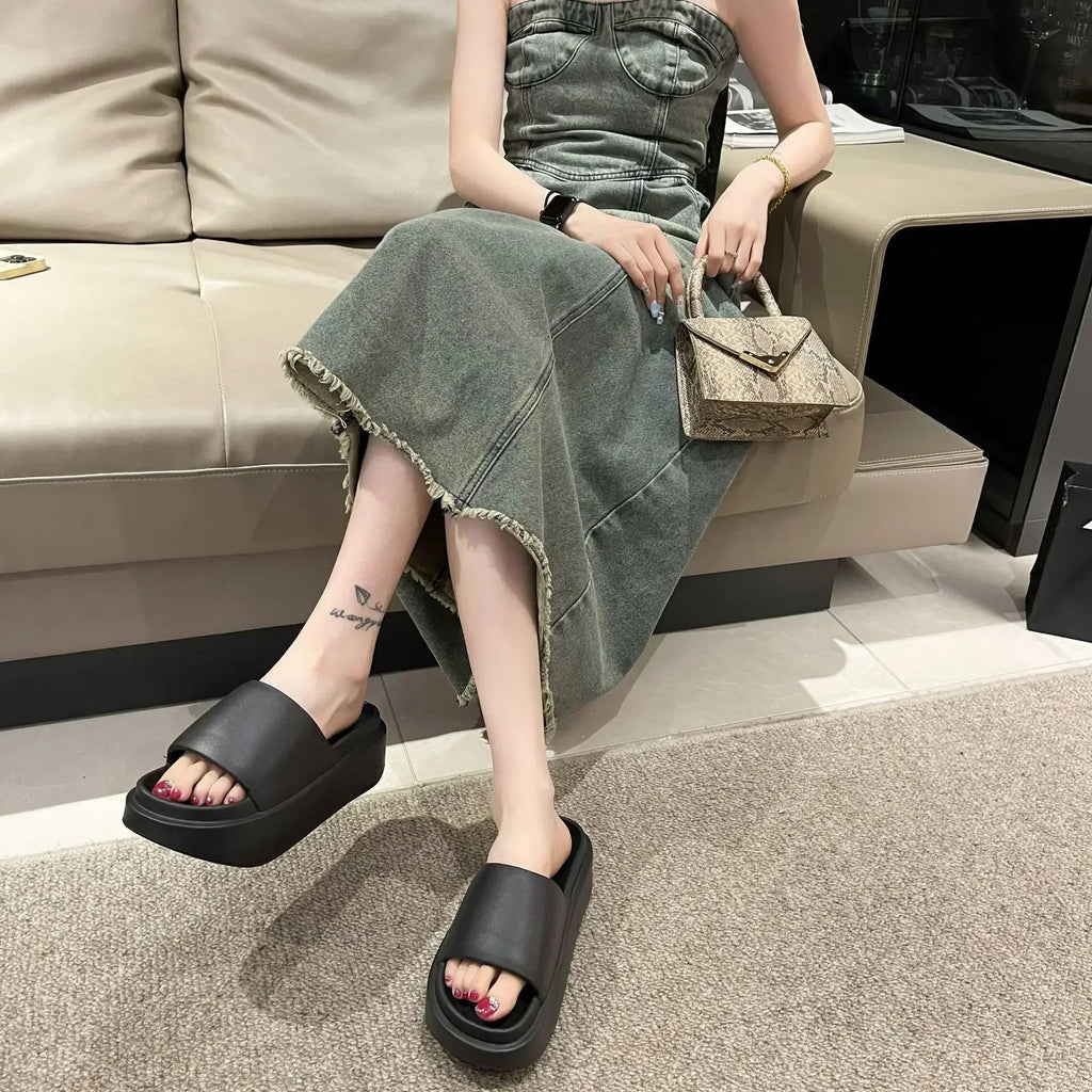 Valenzora - Non-slip elevated platform EVA slippers for women