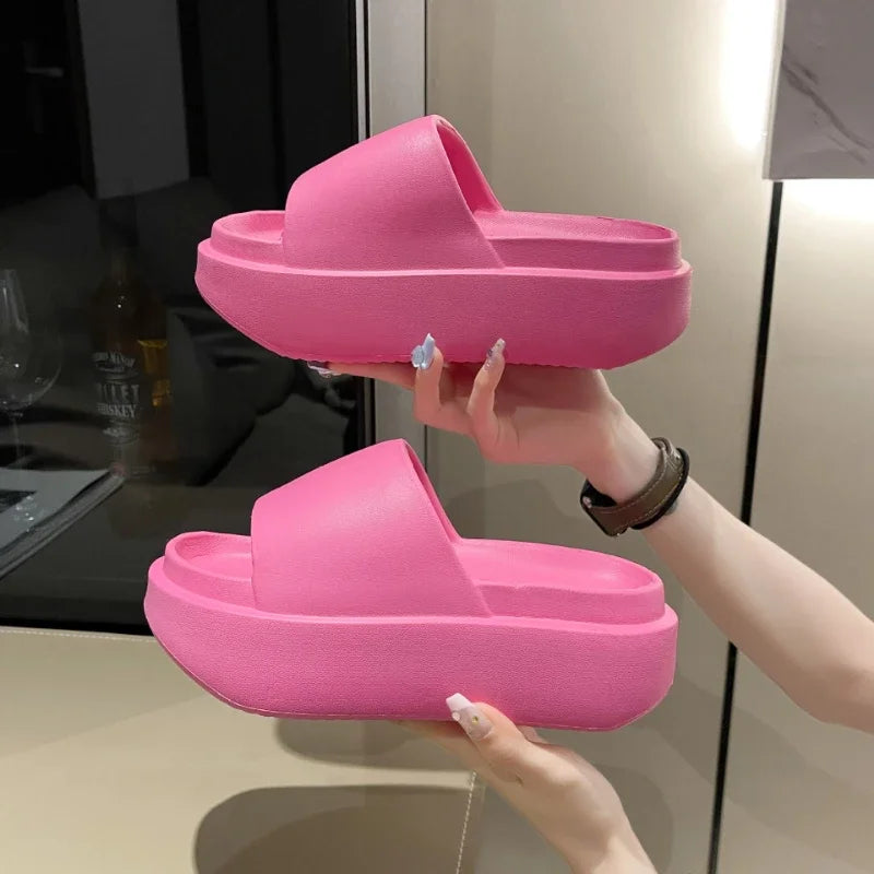 Valenzora - Non-slip elevated platform EVA slippers for women