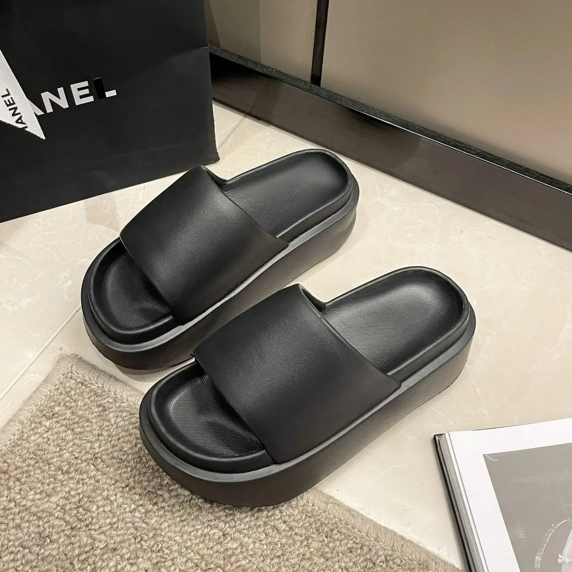 Valenzora - Non-slip elevated platform EVA slippers for women