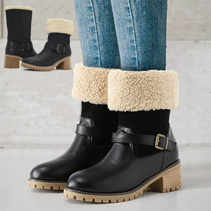 Valenzora | Stylish autumn ankle boots with buckle for women