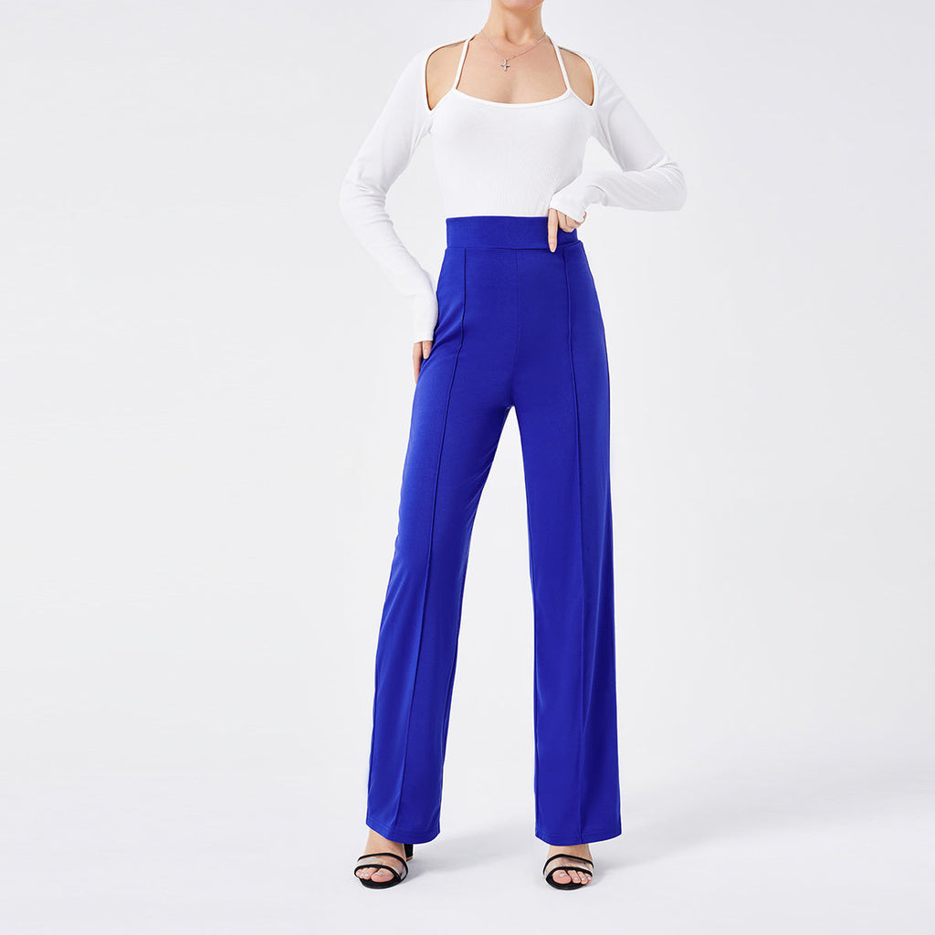 Valenzora High-waisted bell-bottom trousers