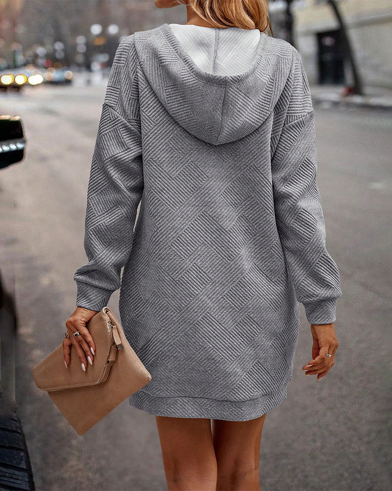 Valenzora | Dress/Pullover Combination with Hood for Autumn 2023