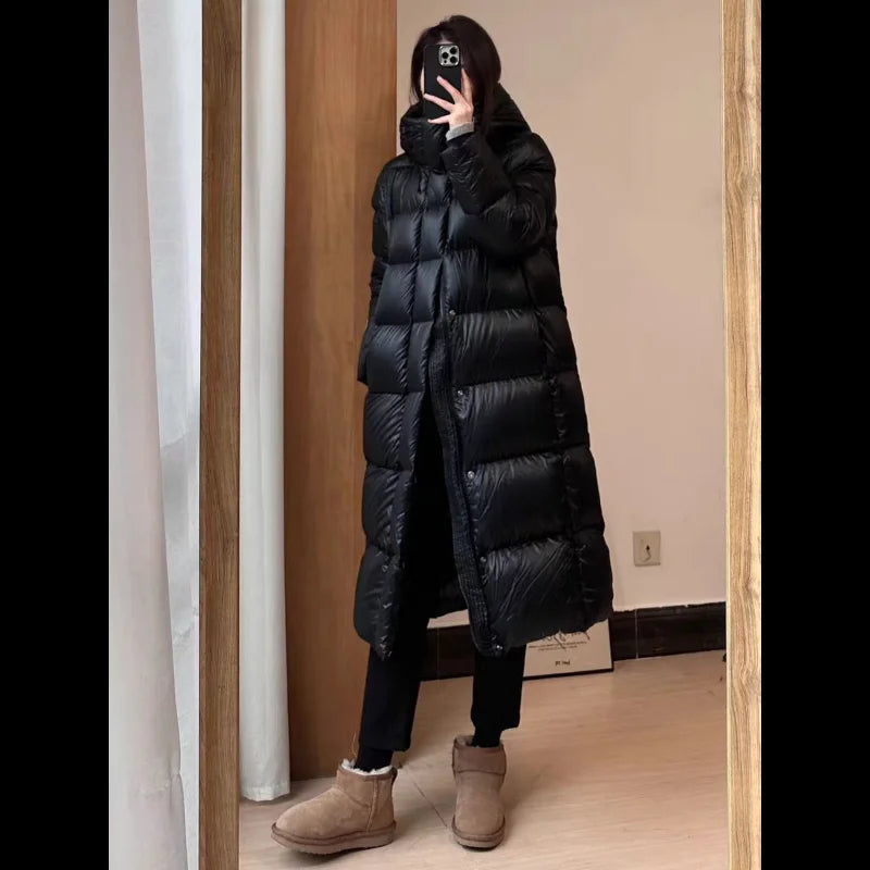 Valenzora - Lira - Thick Puffer Hooded Down Jacket