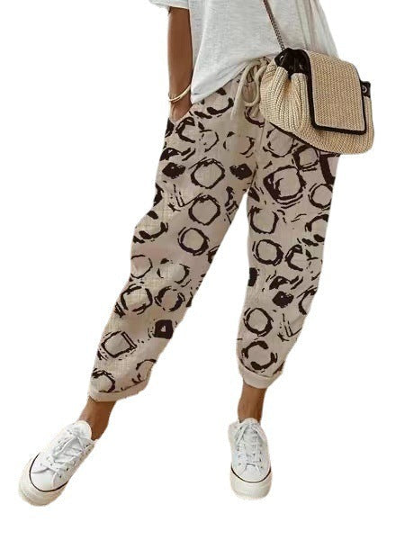 Valenzora | Casual Cotton Linen Trousers for Women