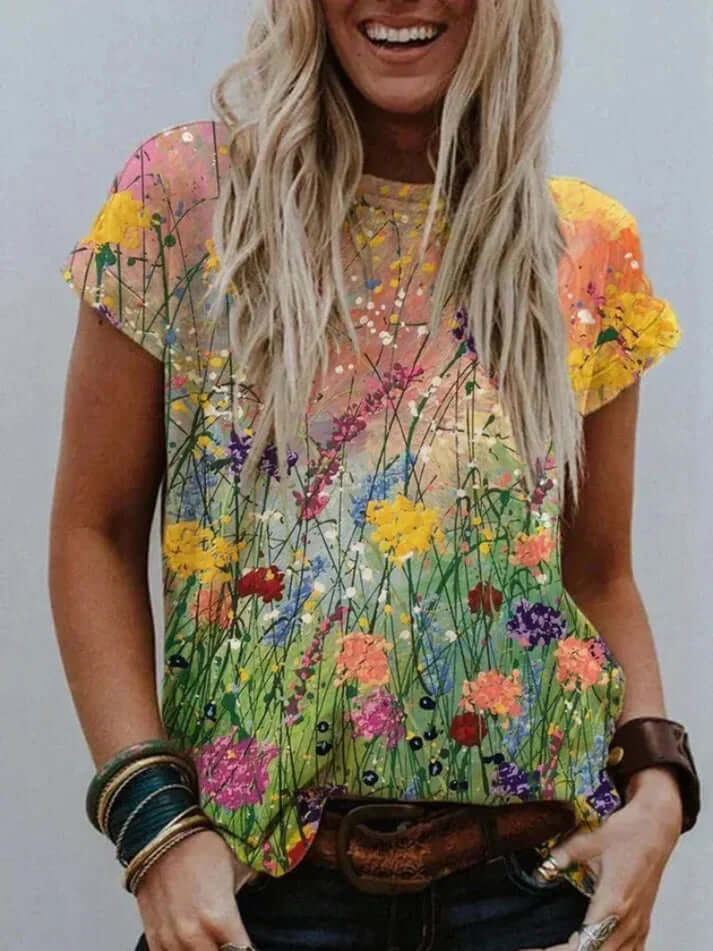 Valenzora | Art Painting Comfortable T-Shirt