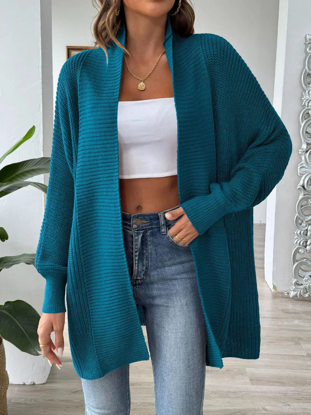 Valenzora | Elegante Strickjackenweste für Damen