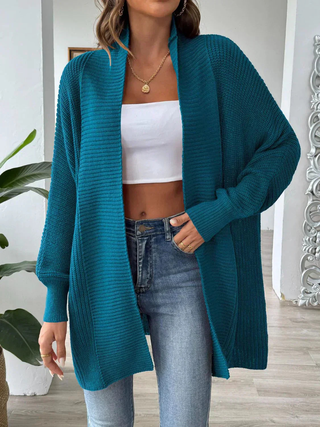 Valenzora | Elegante Strickjackenweste für Damen