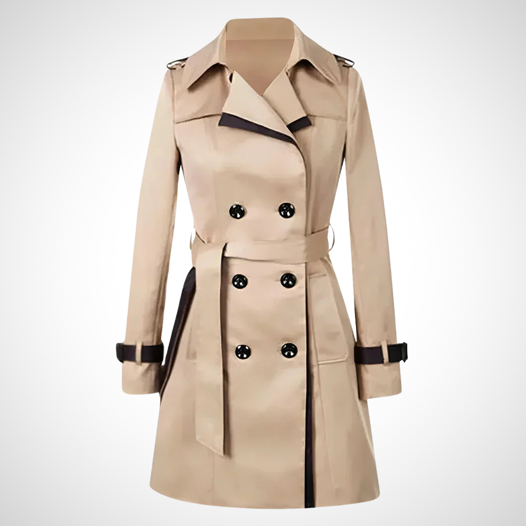 Valenzora | Women's trench coat with belt