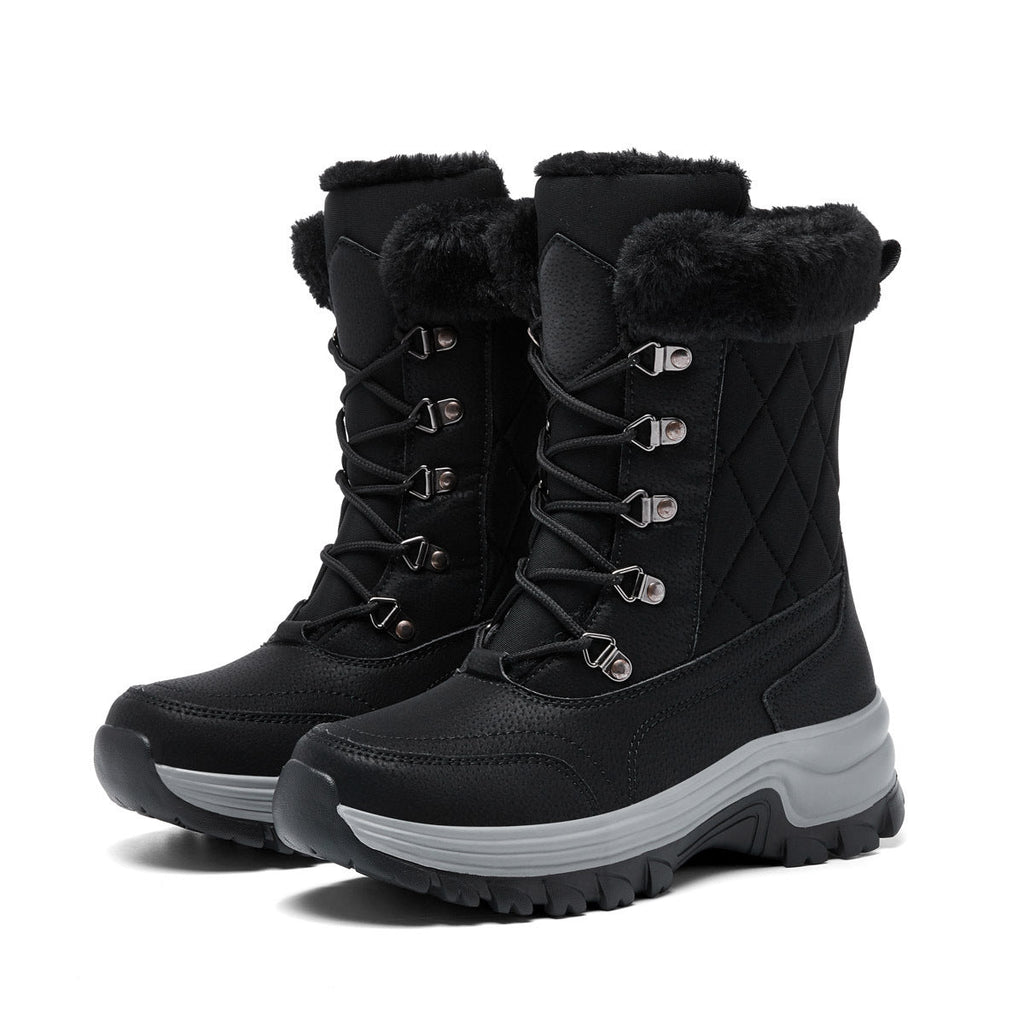 Valenzora | Casual winter fleece-lined boots for women