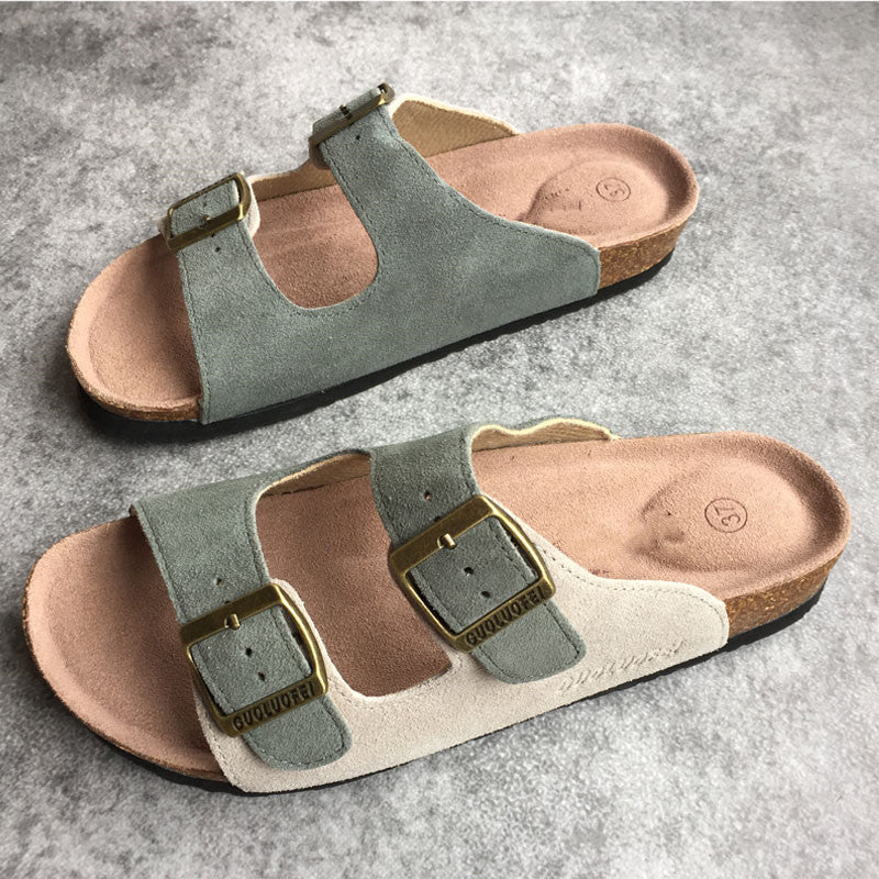 Valenzora | Orthopedic Sandals with Cork Footbed Superior Support