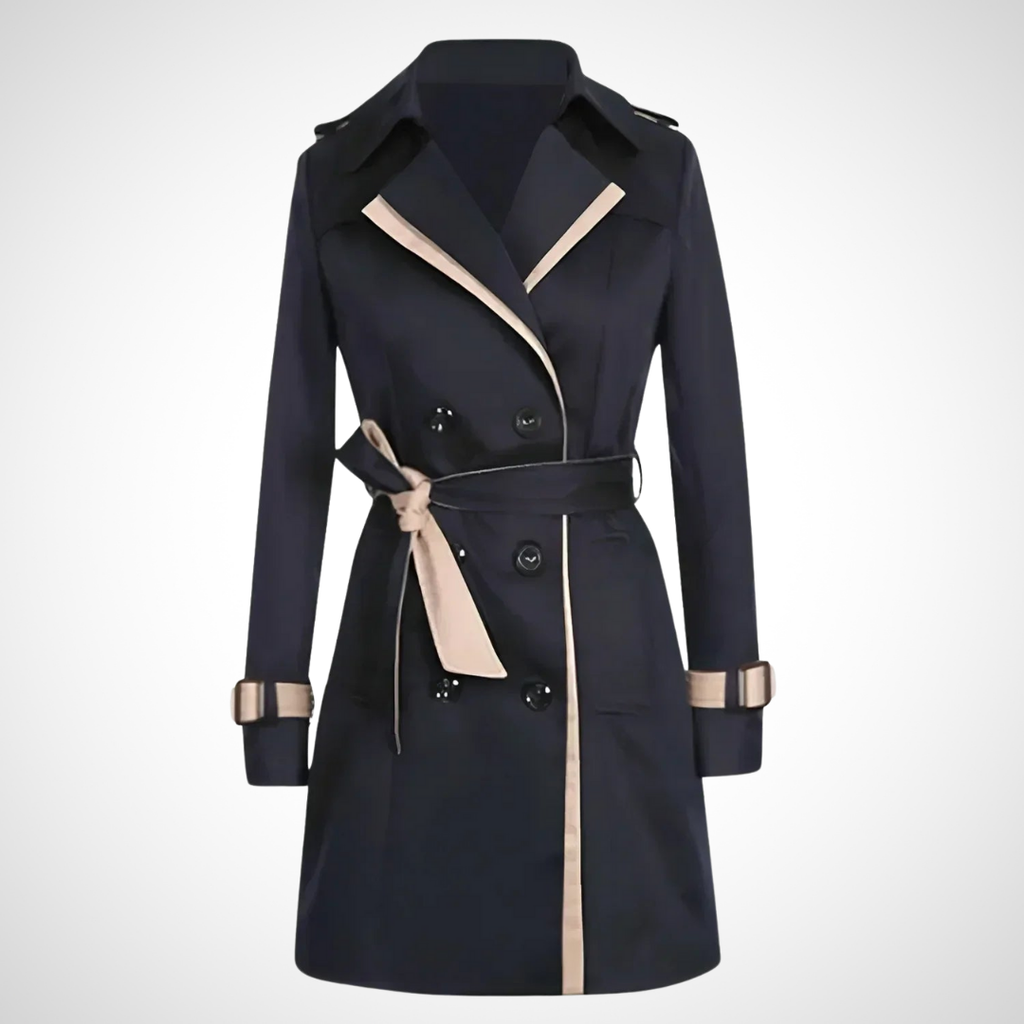 Valenzora | Women's trench coat with belt