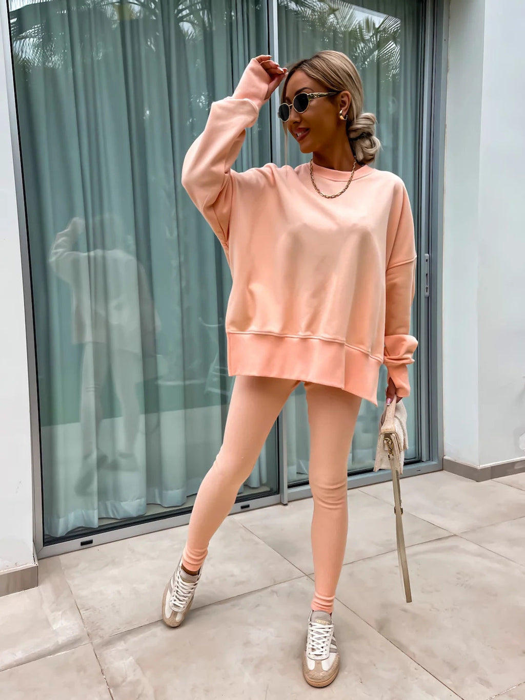 Valenzora | Damen Anzug im Relaxed-Stil mit langen Ärmeln – Winter-Set