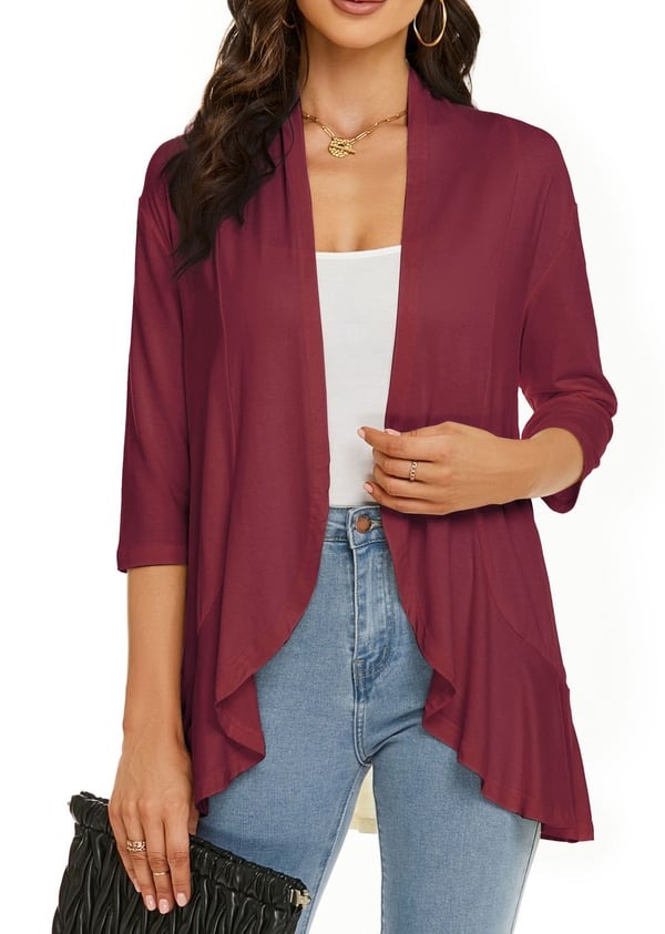 Valenzora | Elegant open-front women's jacket