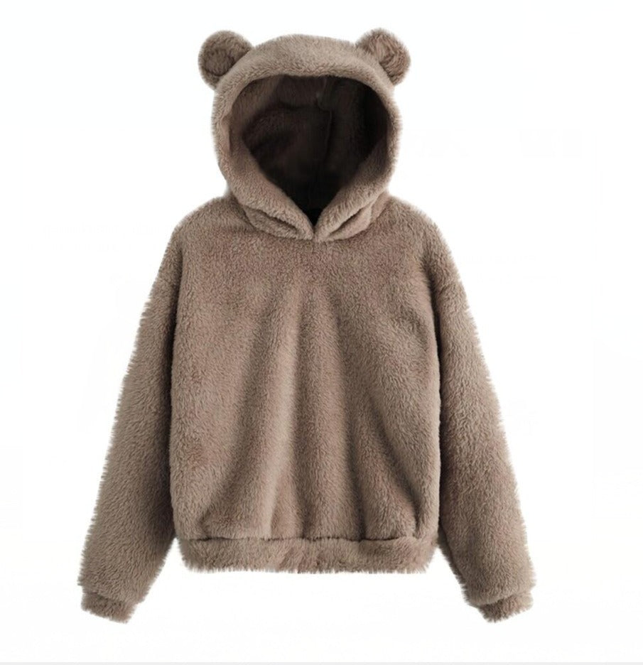 Valenzora | Warmer Kapuzenpullover mit Ohren