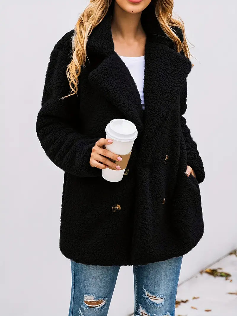 René | Luxury teddy jacket for the cold season