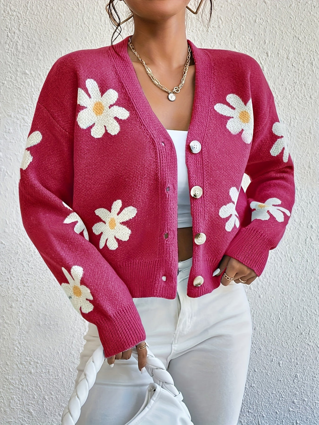 Valenzora | mit Blumenmuster und langen Ärmeln Für Damen