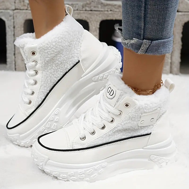 Valenzora – Waterproof plush ankle boots