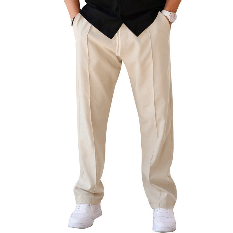 Wide-leg leisure trousers