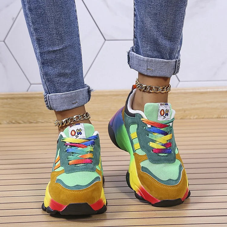 Valenzora | Legend Rainbow Sneakers