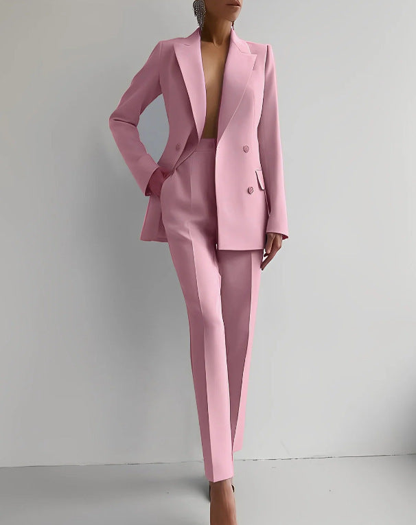 Valenzora | Stylish set consisting of an elegant blazer and elegant trousers