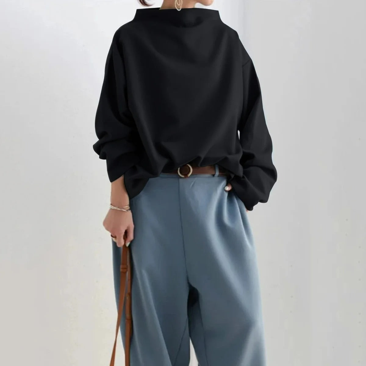Fern™ | Stylish long-sleeved sweater for women