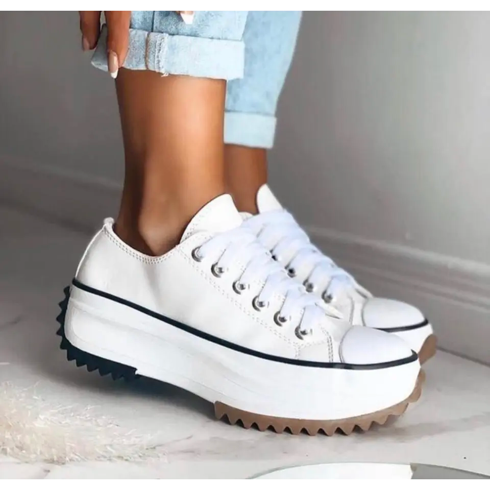 Bequeme Plateau-Sneaker für Damen