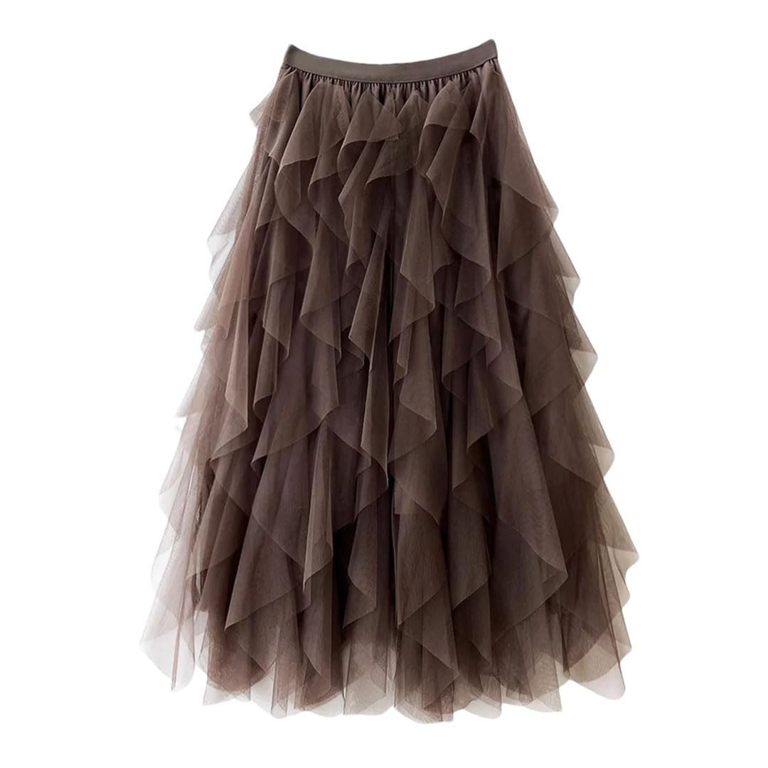 Valenzora | Elastic A-line skirt