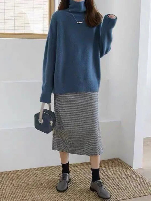 Valenzora | Lässiger Rollkragenpullover für Damen
