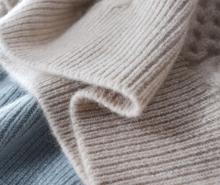 Valenzora | Damen Rollkragenpullover aus Kaschmir