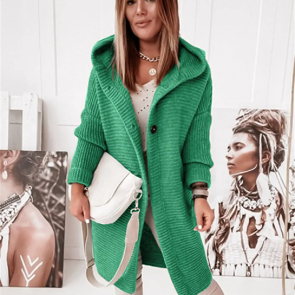 Valenzora – Rubin – Kuschelige Strickjacke