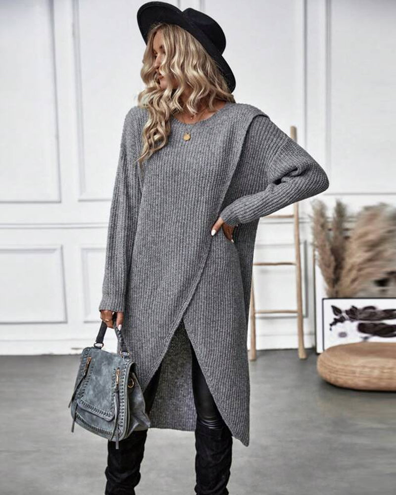 Valenzora | Winter Sweater Dress – Stylish and Warm for the Cold Season