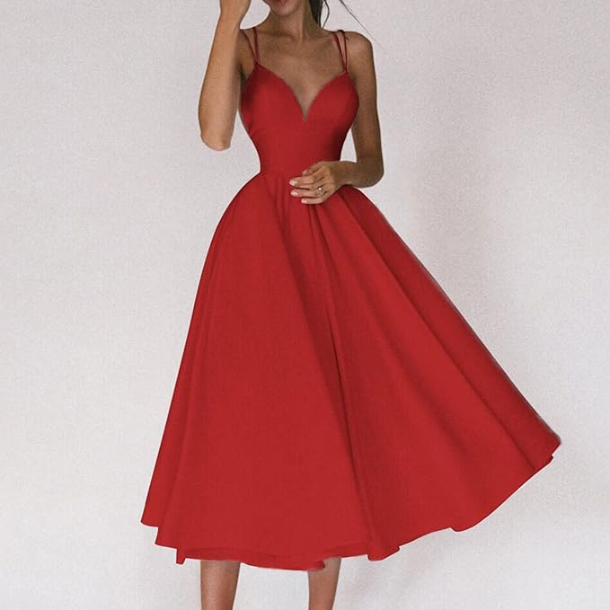 Valenzora | Ein leichtes Kleid mit zarten Spaghettiträgern
