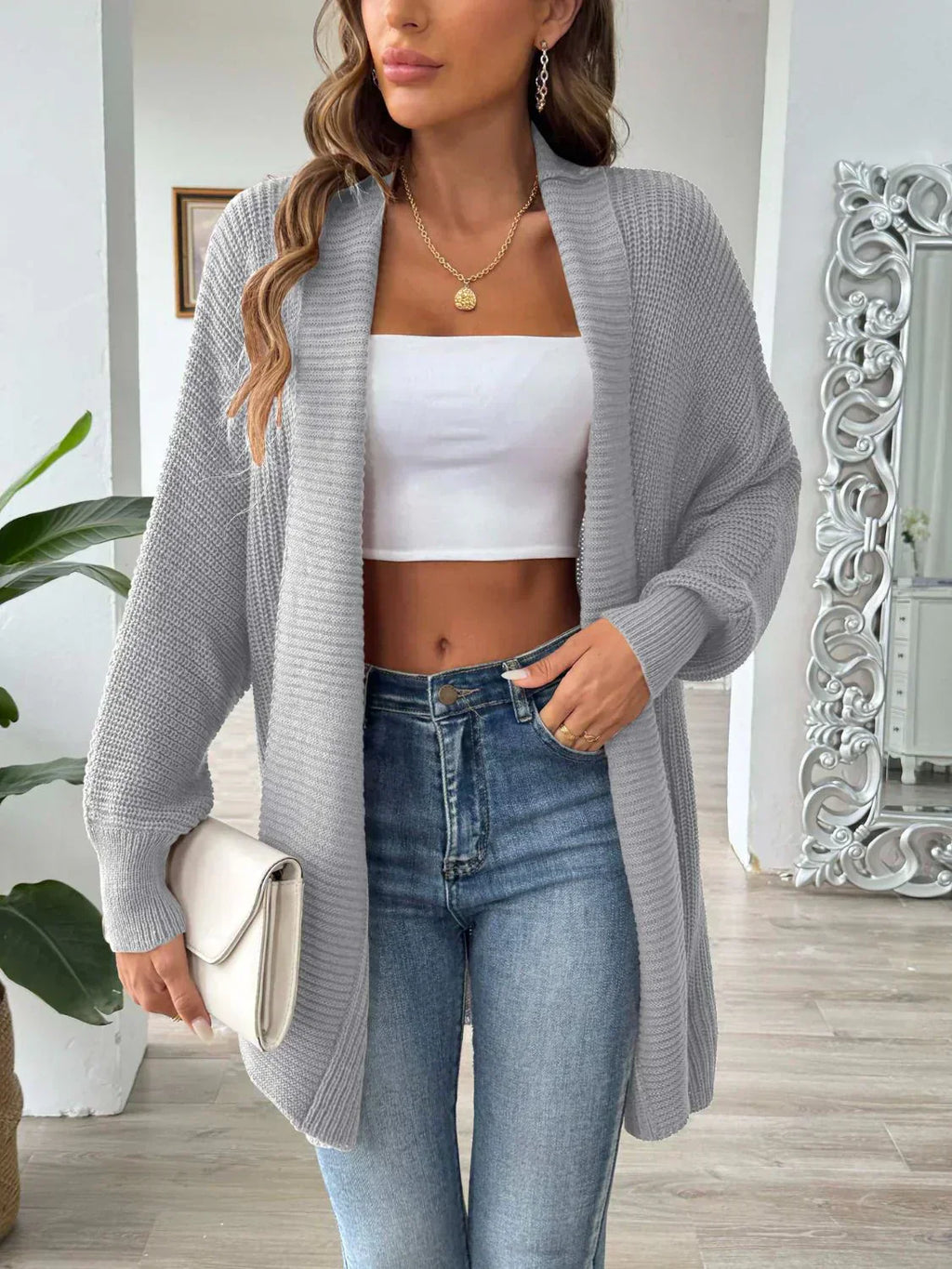 Valenzora | Elegante Strickjackenweste für Damen